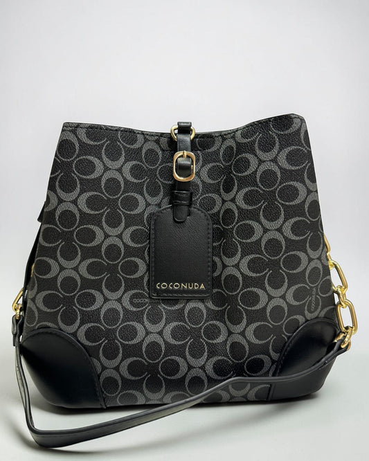 Coconuda logo-printed bucket bag