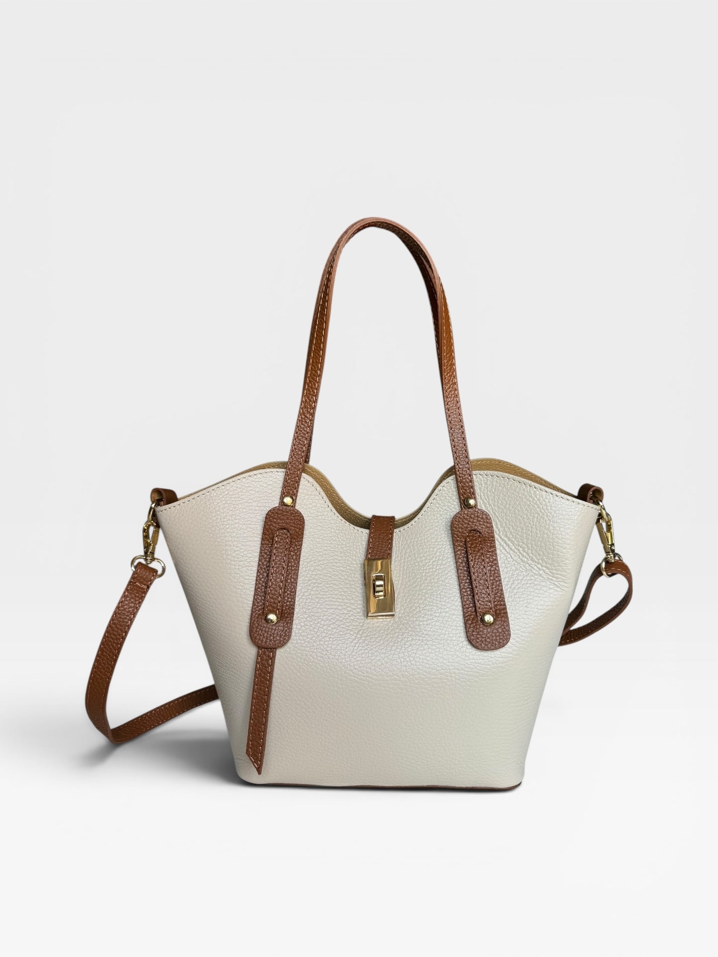 Aurora  Borsa Vera Pelle made in Italy Genuine Leather