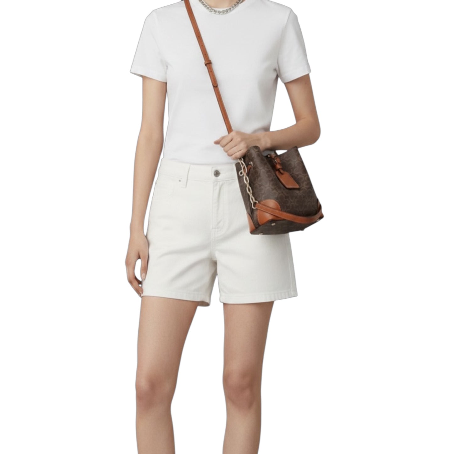 Coconuda logo-printed bucket bag